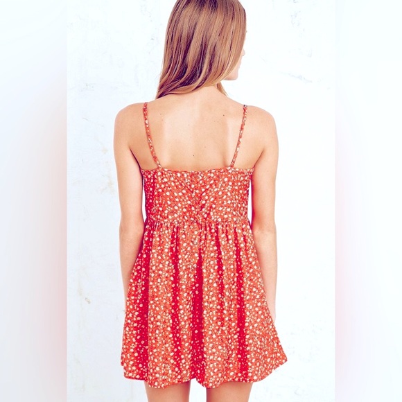 Kimichi Blue Coco Loco Playsuit Romper in Coral- Small - Picture 3 of 9